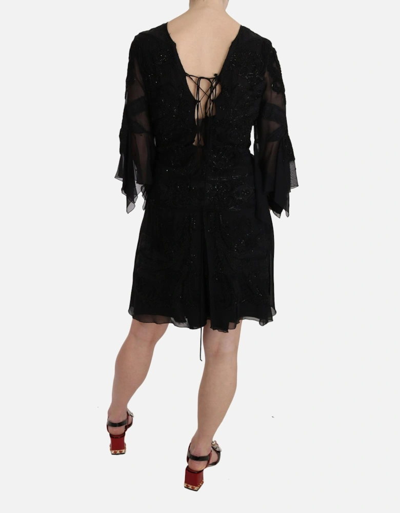 Embellished Mini Dress DR1672 Women - Black Dresses