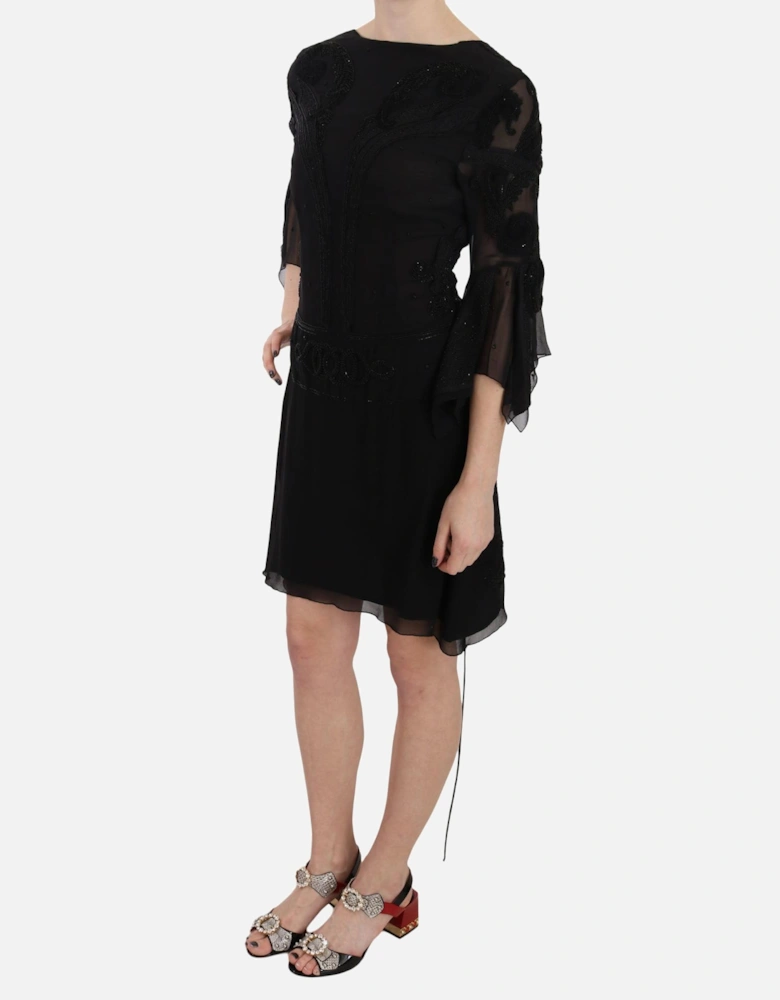 Embellished Mini Dress DR1672 Women - Black Dresses
