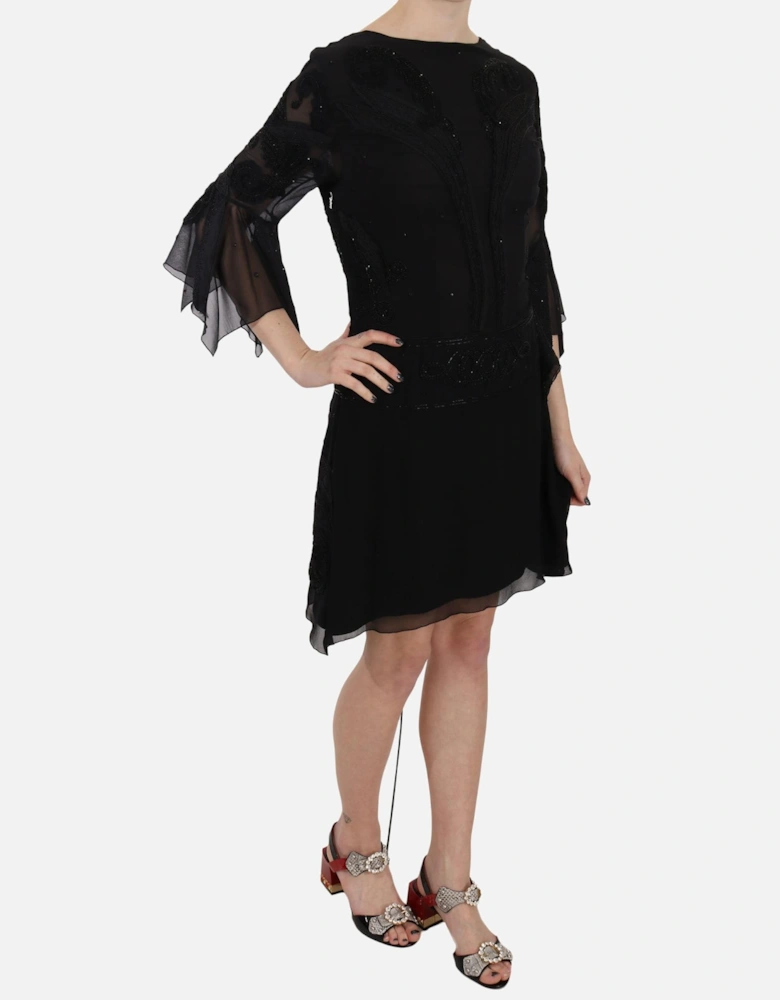 Embellished Mini Dress DR1672 Women - Black Dresses