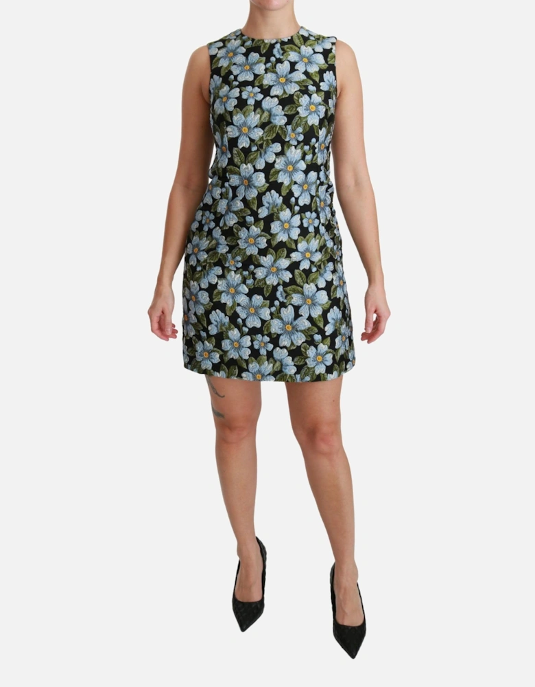 Floral Shift Dress ALine Mini Dress Women - Multicolor Dresses