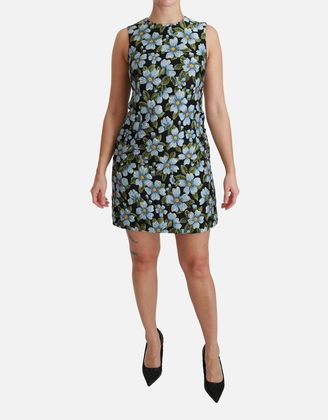 Floral Shift Dress ALine Mini Dress Women - Multicolor Dresses, 7 of 6