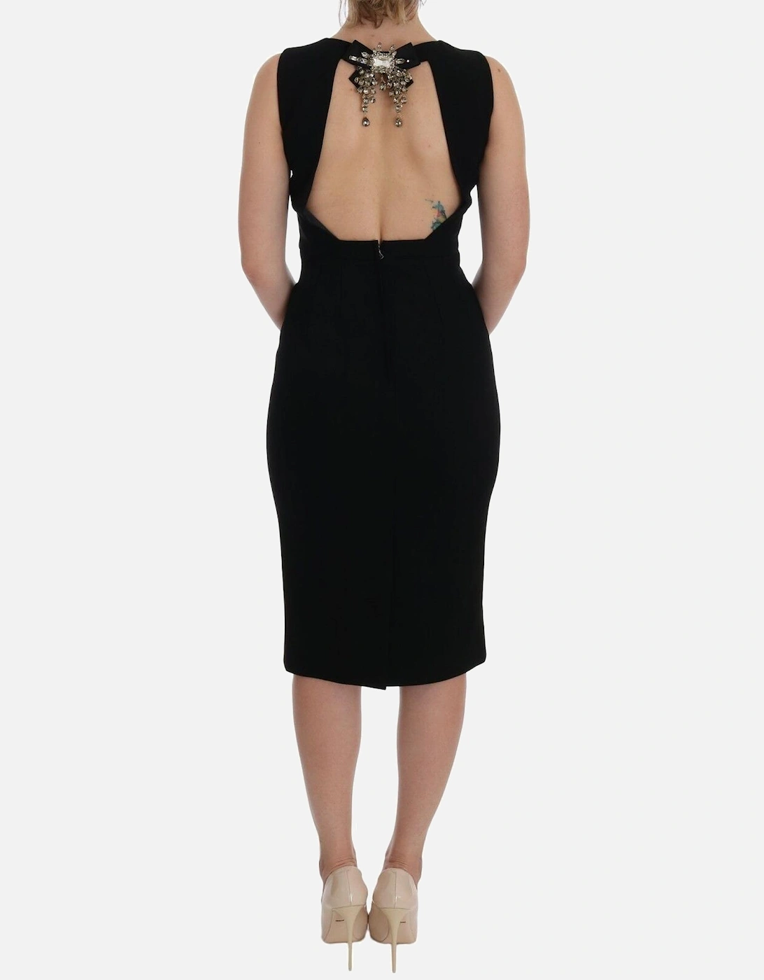 Dolce Gabbana Sleeveless Sheath Dress Women - Black Dresses