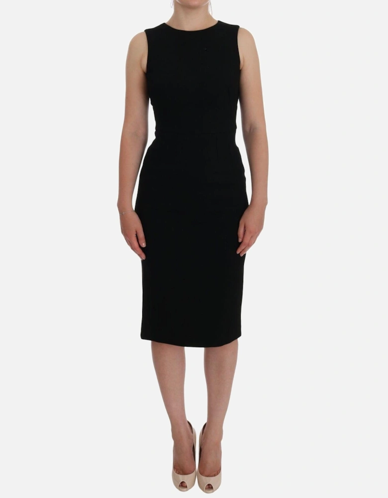 Dolce Gabbana Sleeveless Sheath Dress Women - Black Dresses