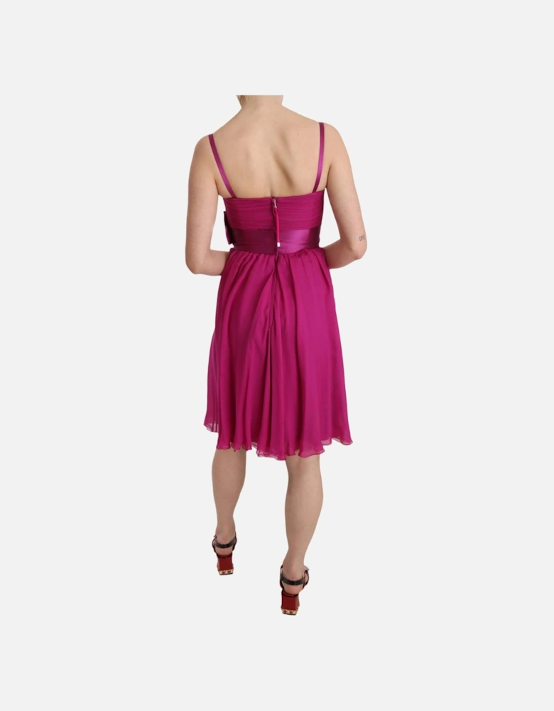 Dolce Gabbana Dress Sweetheart Neck Sleeveless Women - Pink Dresses