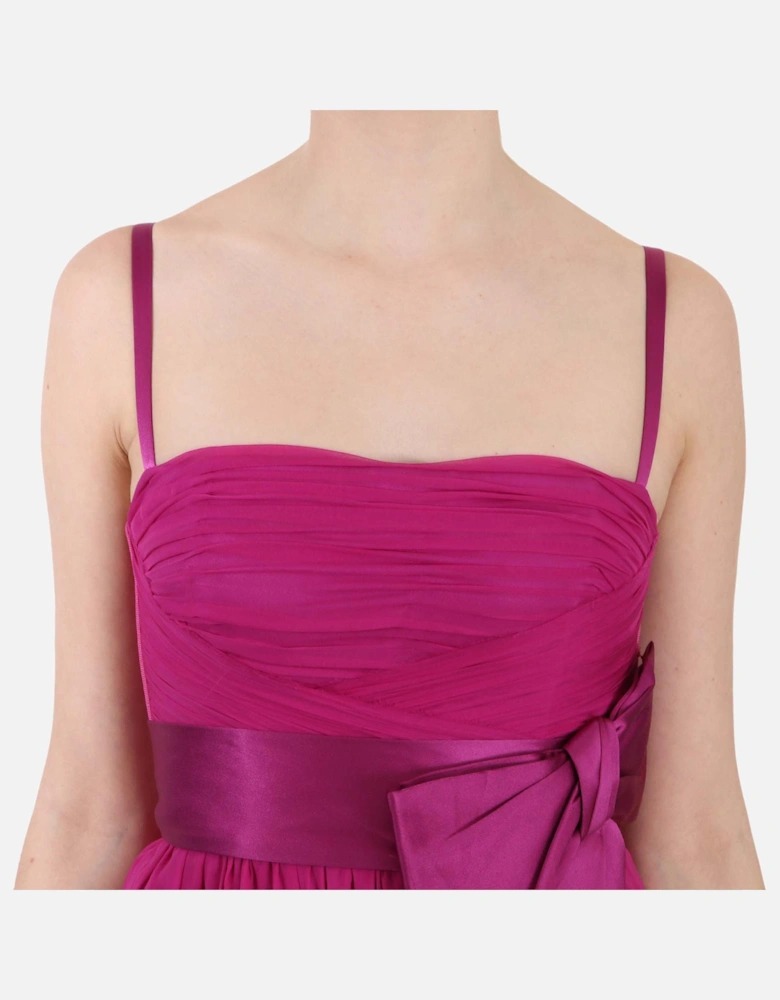 Dolce Gabbana Dress Sweetheart Neck Sleeveless Women - Pink Dresses