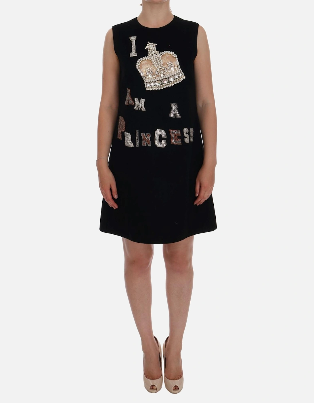 Embellished Aline Mini Dress DR1053 Women - Black Dresses, 7 of 6