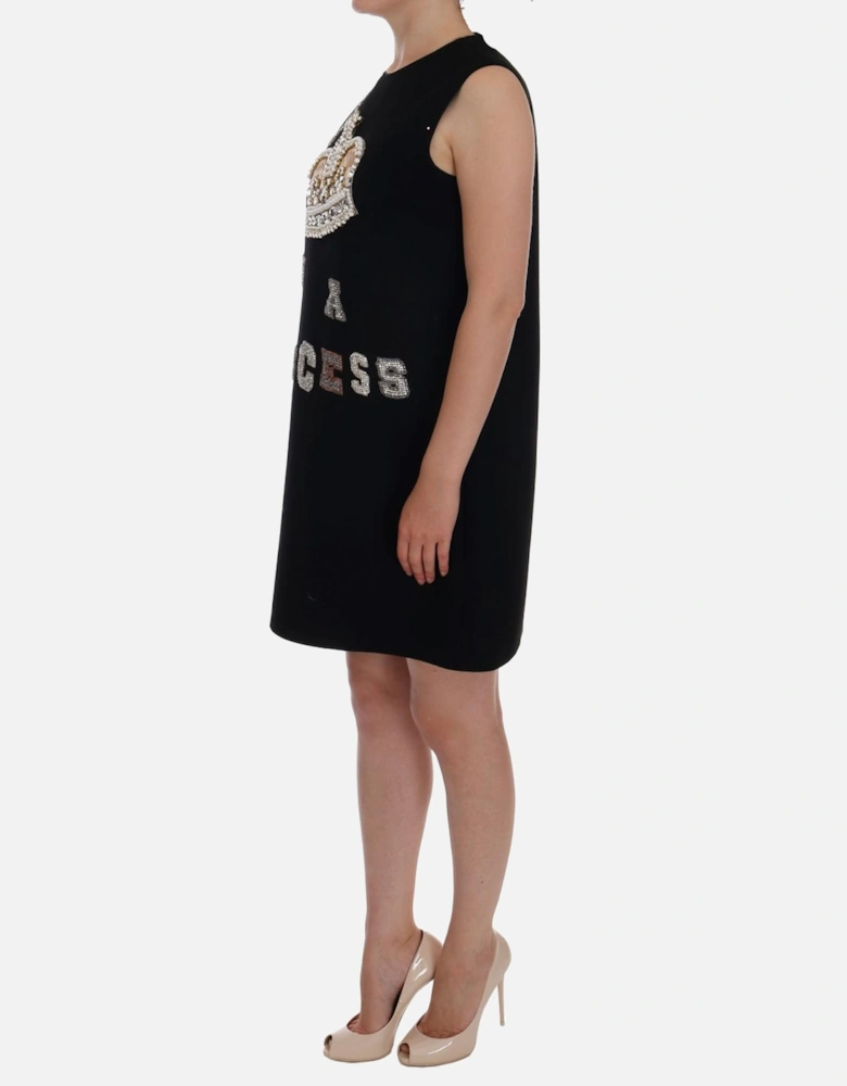 Embellished Aline Mini Dress DR1053 Women - Black Dresses