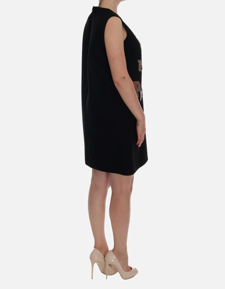 Embellished Aline Mini Dress DR1053 Women - Black Dresses