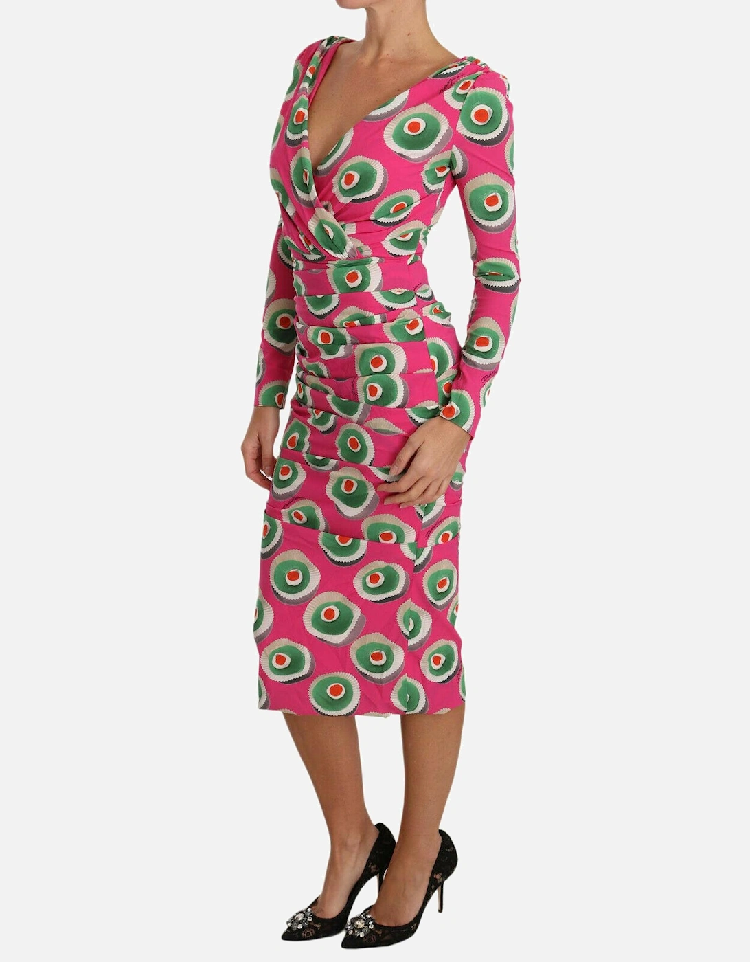 Silk Blend High-Craftsmanship Dress with Tags Women - Pink Dresses