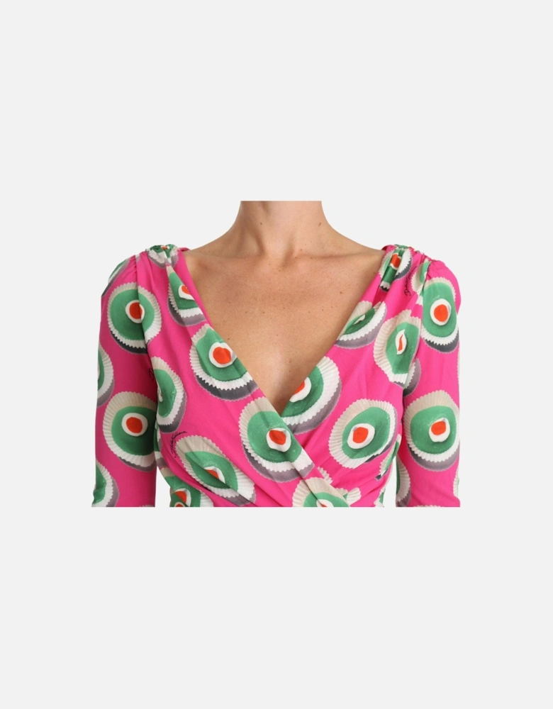 Silk Blend High-Craftsmanship Dress with Tags Women - Pink Dresses