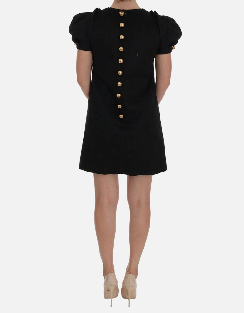 Embellished Mini Dress Jeweled Carriage Women - Gray Dresses