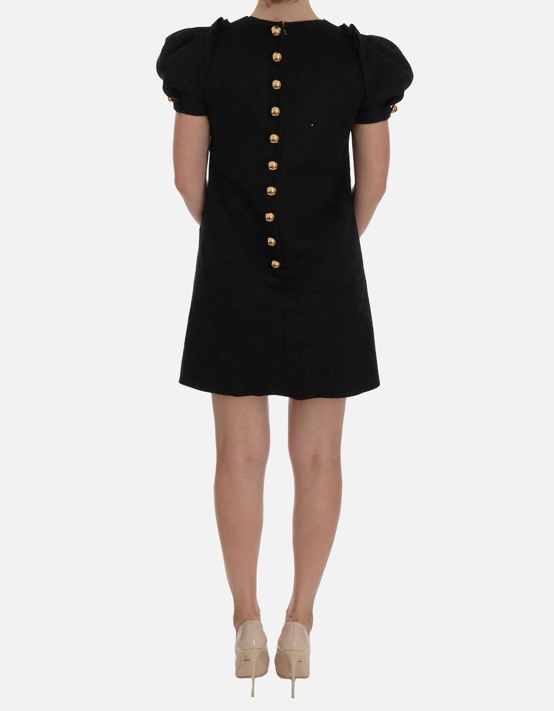 Embellished Mini Dress Jeweled Carriage Women - Gray Dresses