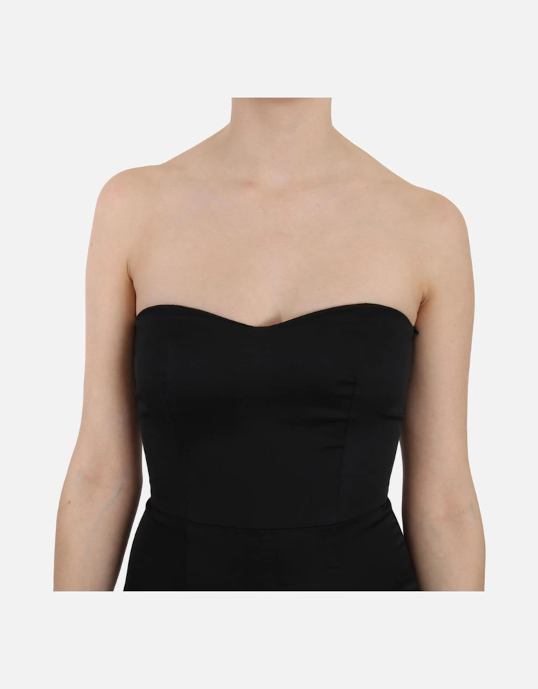 Embellished Gown Long Evening Dress Women - Black Dresses