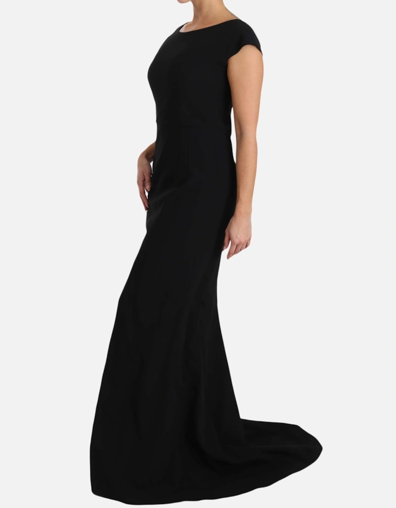Dolce Gabbana Long Dress Formal Style Women - Black Dresses