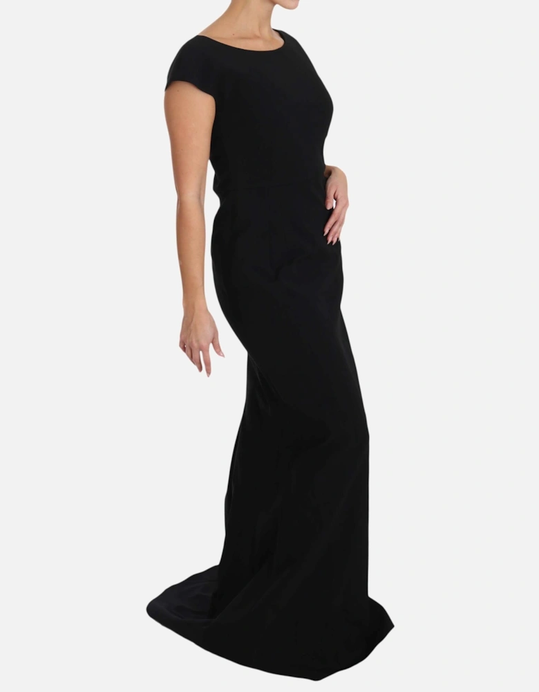 Dolce Gabbana Long Dress Formal Style Women - Black Dresses