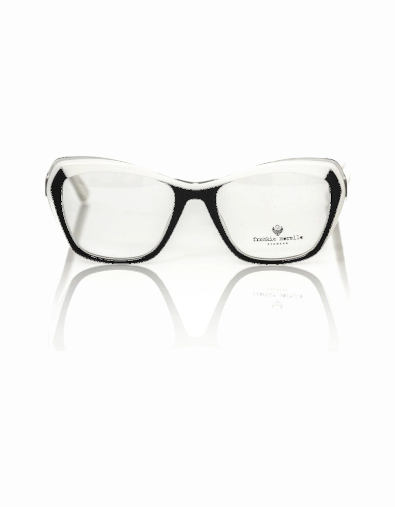 Black and White Cat Eye Eyeglasses Women - Multicolor Frames