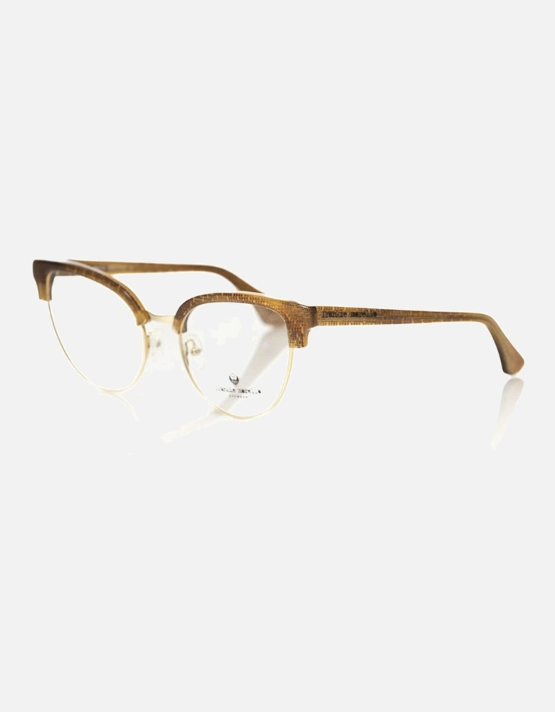 Sparkling Brown Clubmaster Eyeglasses Women Frames