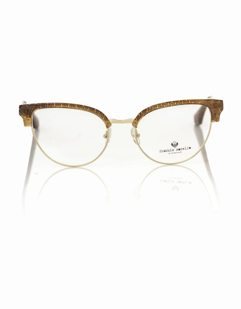 Sparkling Brown Clubmaster Eyeglasses Women Frames