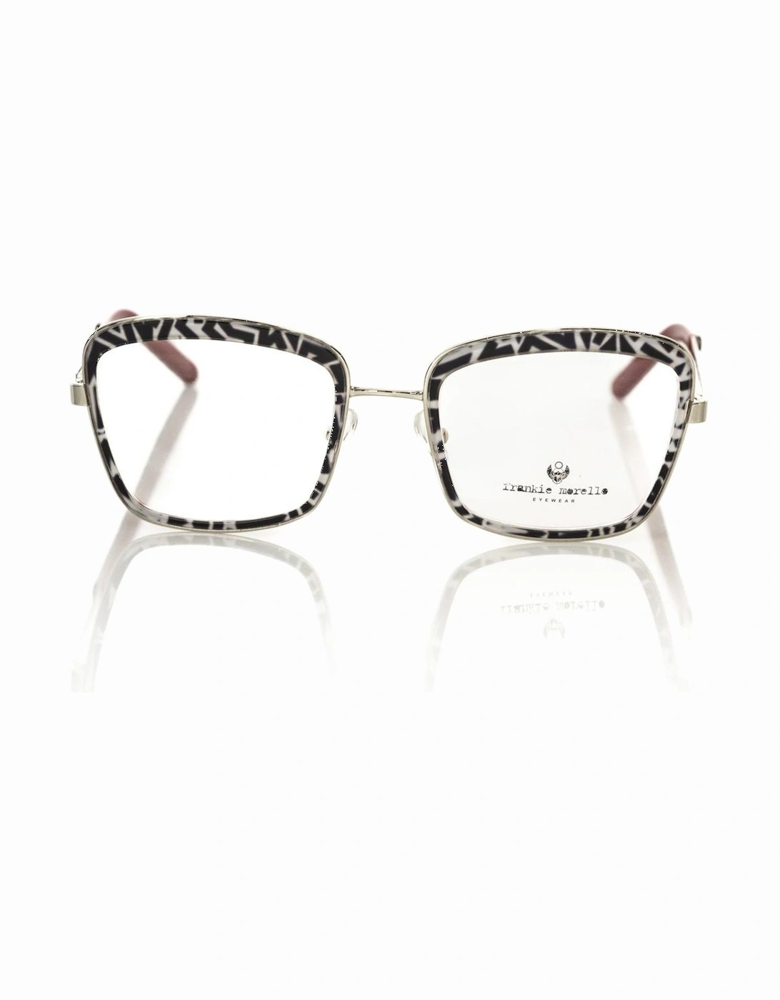 Square Eyeglasses with Black Zebra Pattern Women - Multicolor Frames, 6 of 5