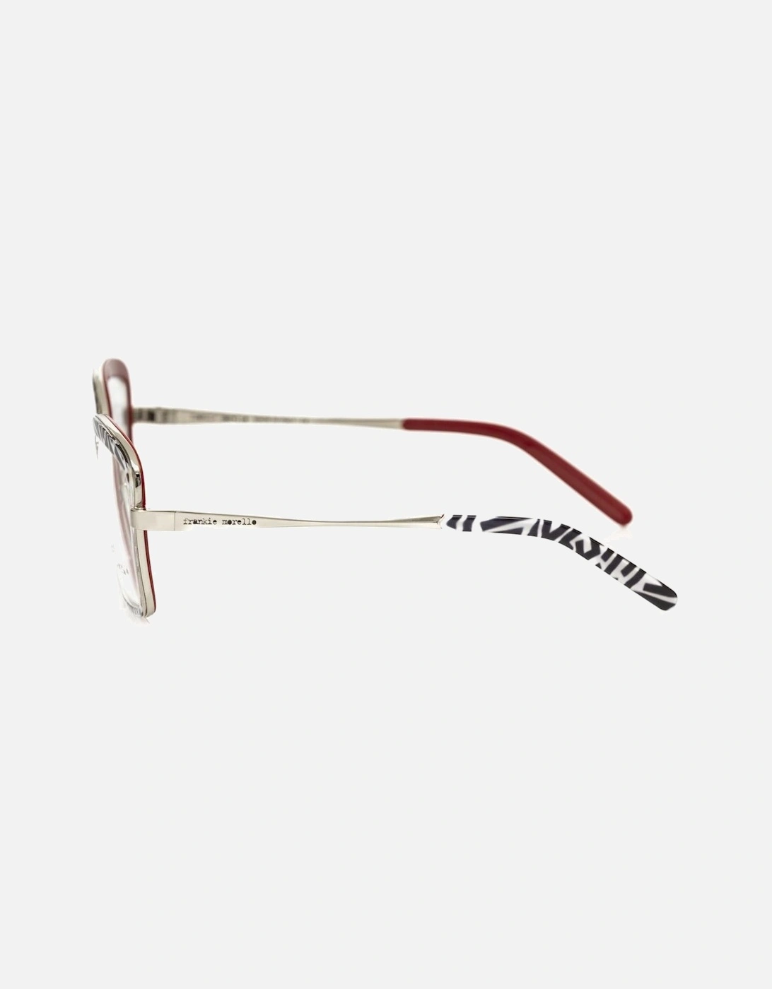 Square Eyeglasses with Black Zebra Pattern Women - Multicolor Frames