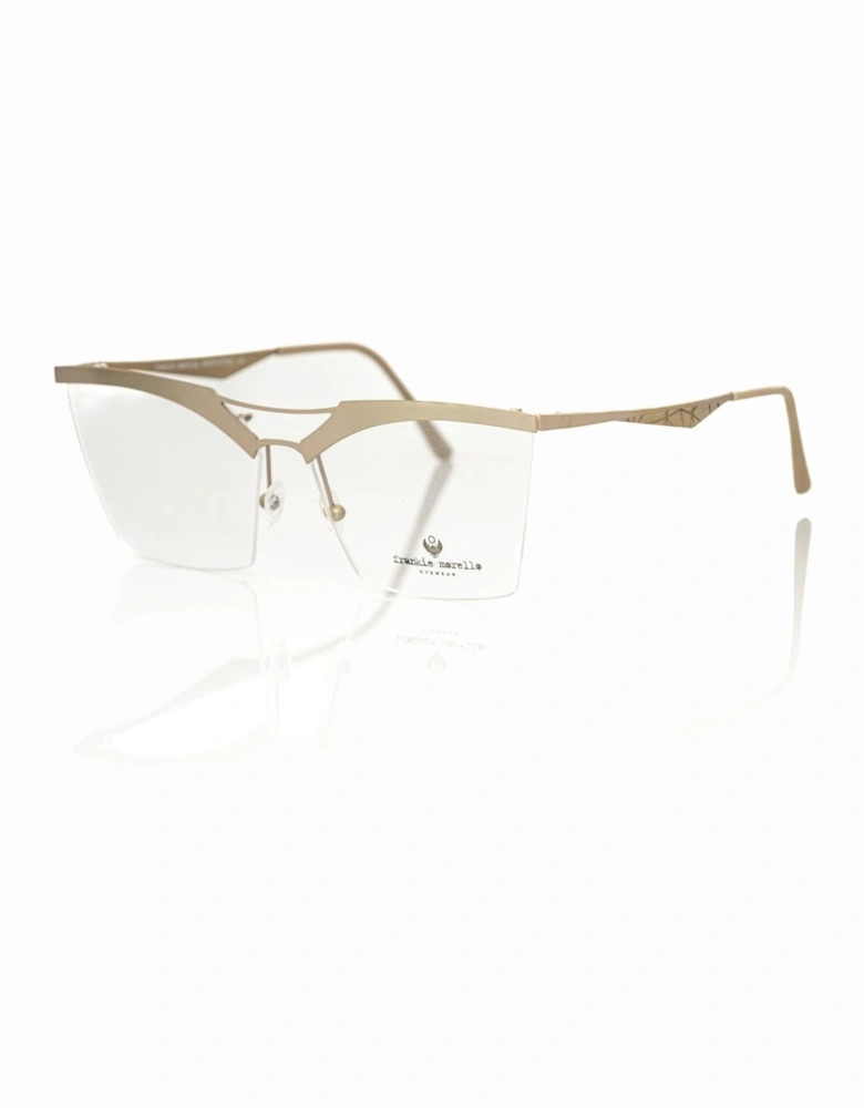 Brown Glitter Clubmaster Eyeglass Frames Women
