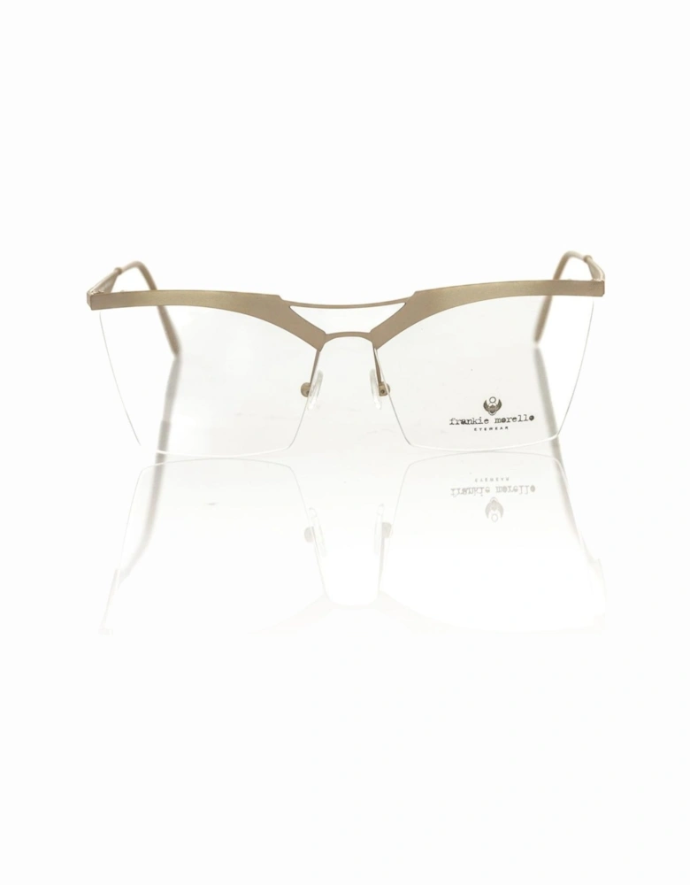 Brown Glitter Clubmaster Eyeglass Frames Women