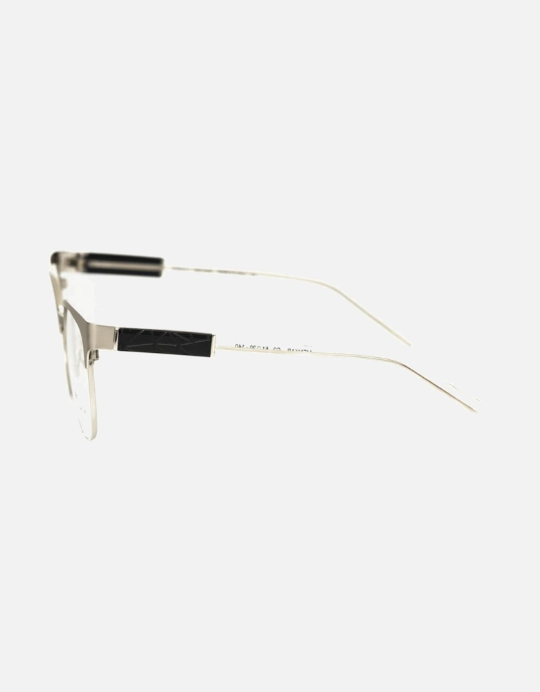 Clubmaster Geometric Eyeglasses - Black Women Frames