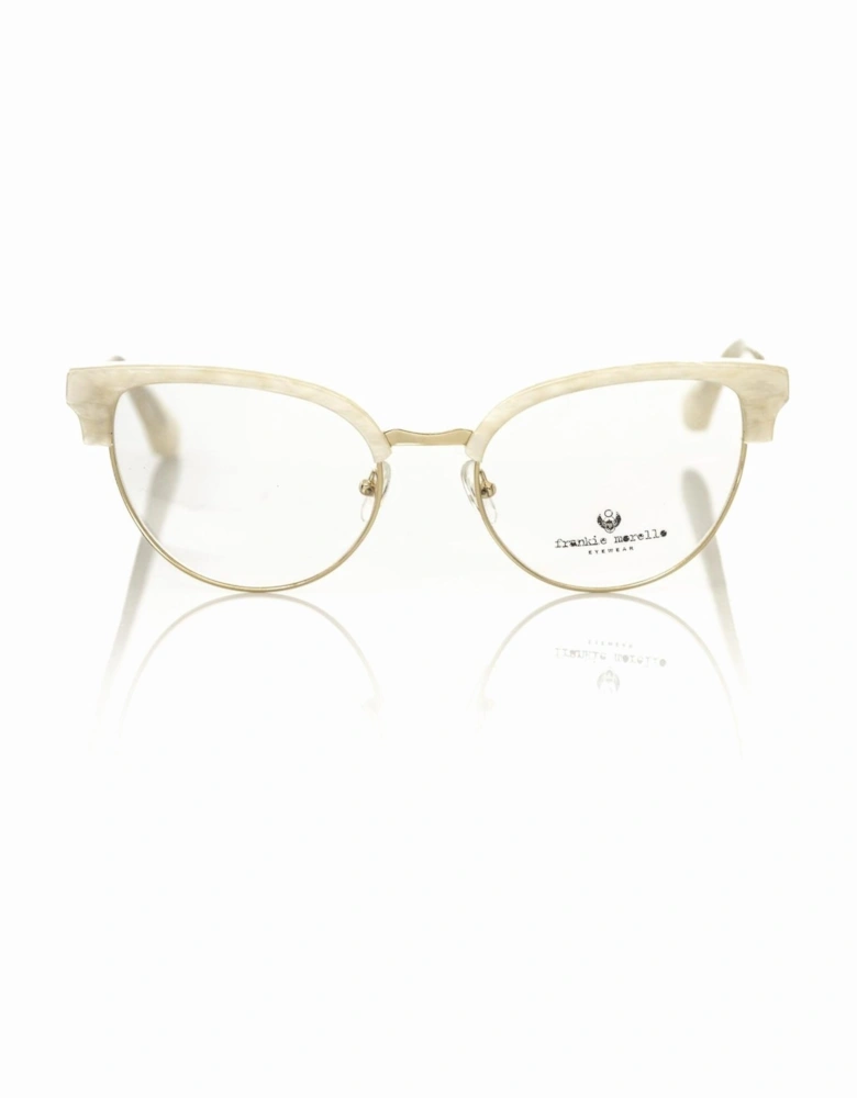 Clubmaster Eyeglasses Women - White Frames