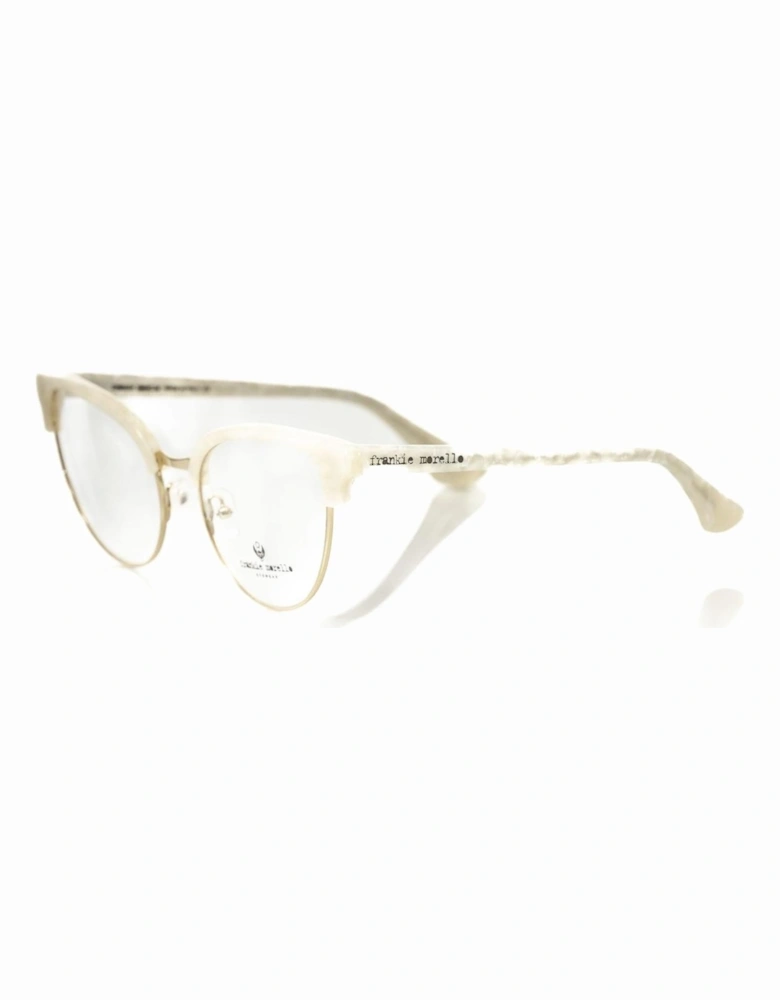 Clubmaster Eyeglasses Women - White Frames