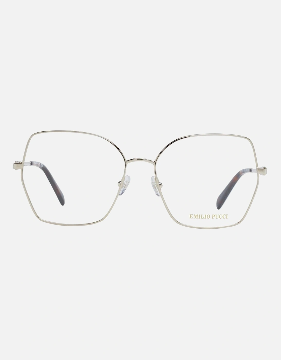 Butterfly Full-Rim Metal Frame Glasses Women - Gold