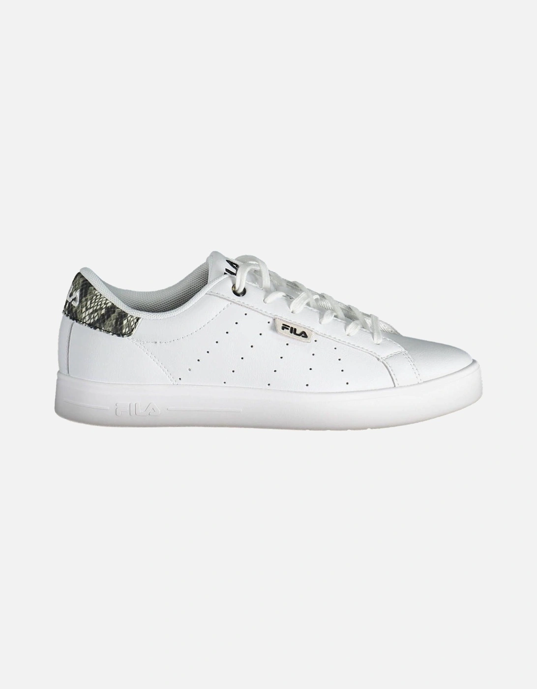 Lace-up sports shoe with contrasting details and logo. Women - White, 4 of 3