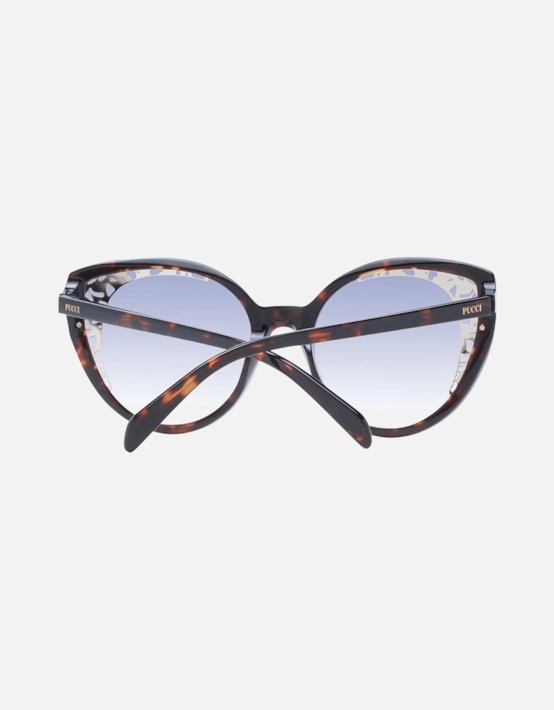 Cat Eye Full-Rim Gradient Sunglasses Women - Brown