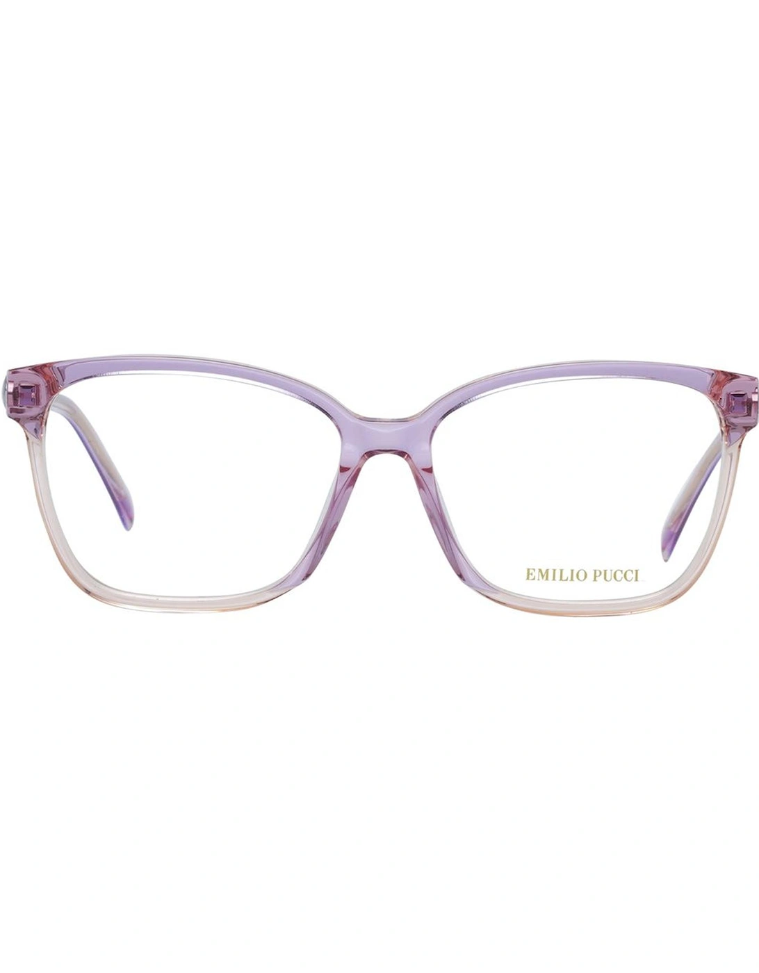 Square Full-Rim Plastic Purple Frame Glasses Women