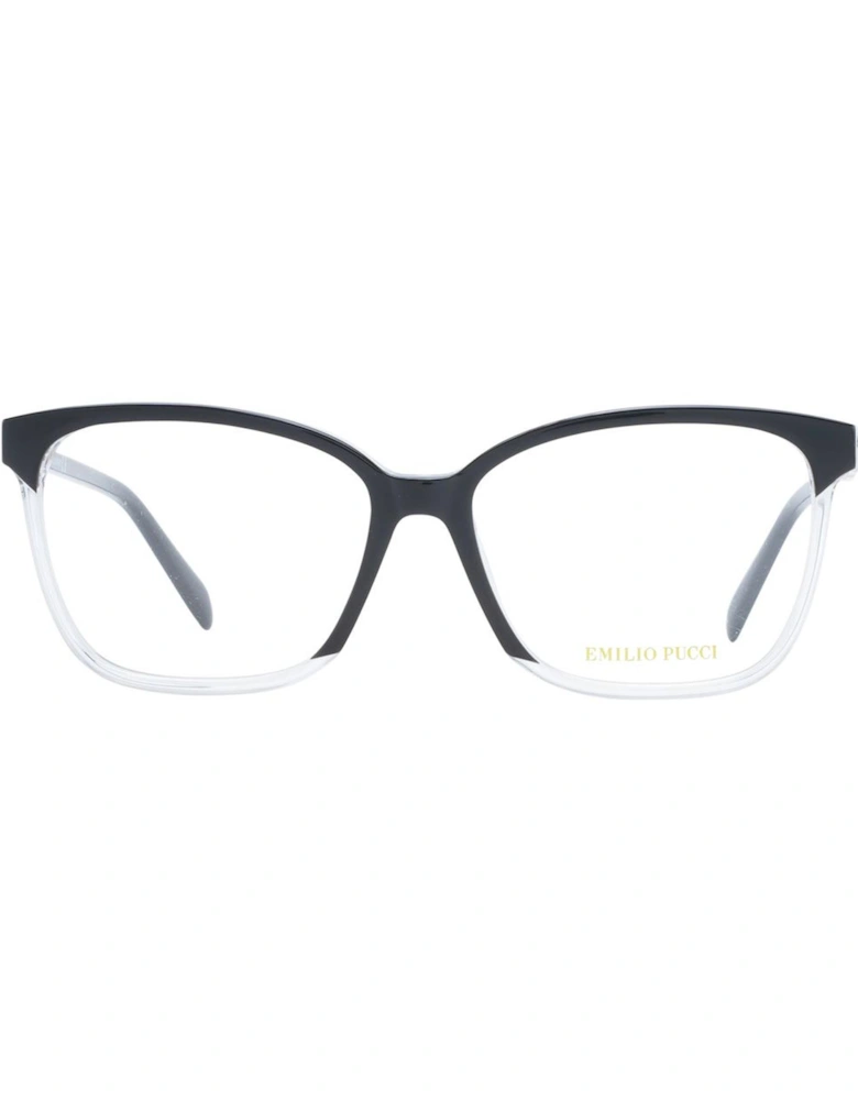 Square Full-Rim Plastic Frame Sunglasses Women - Black