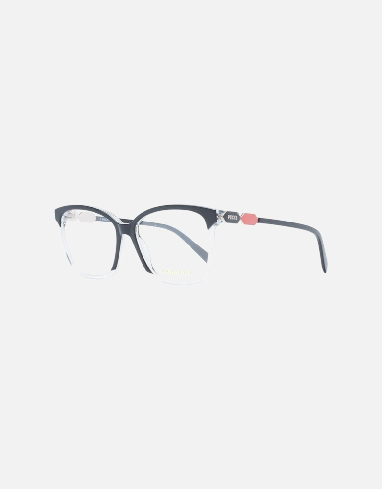 Square Full-Rim Plastic Frame Sunglasses Women - Black