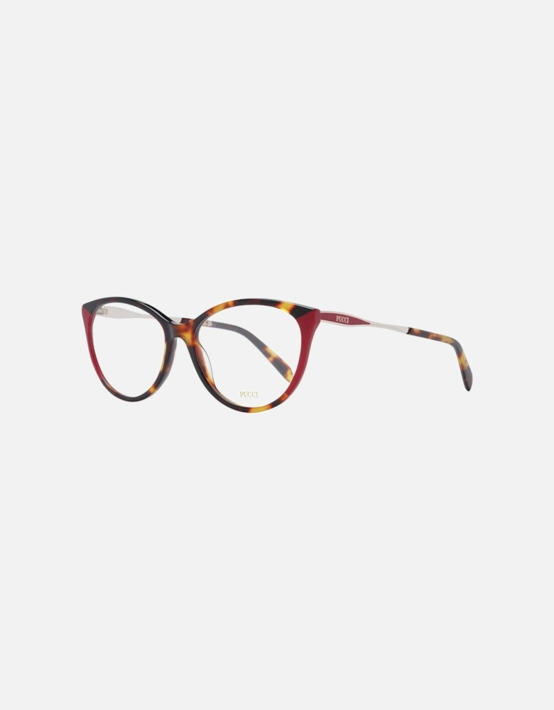 Cat Eye Full-Rim Plastic Sunglasses Women - Red Frames