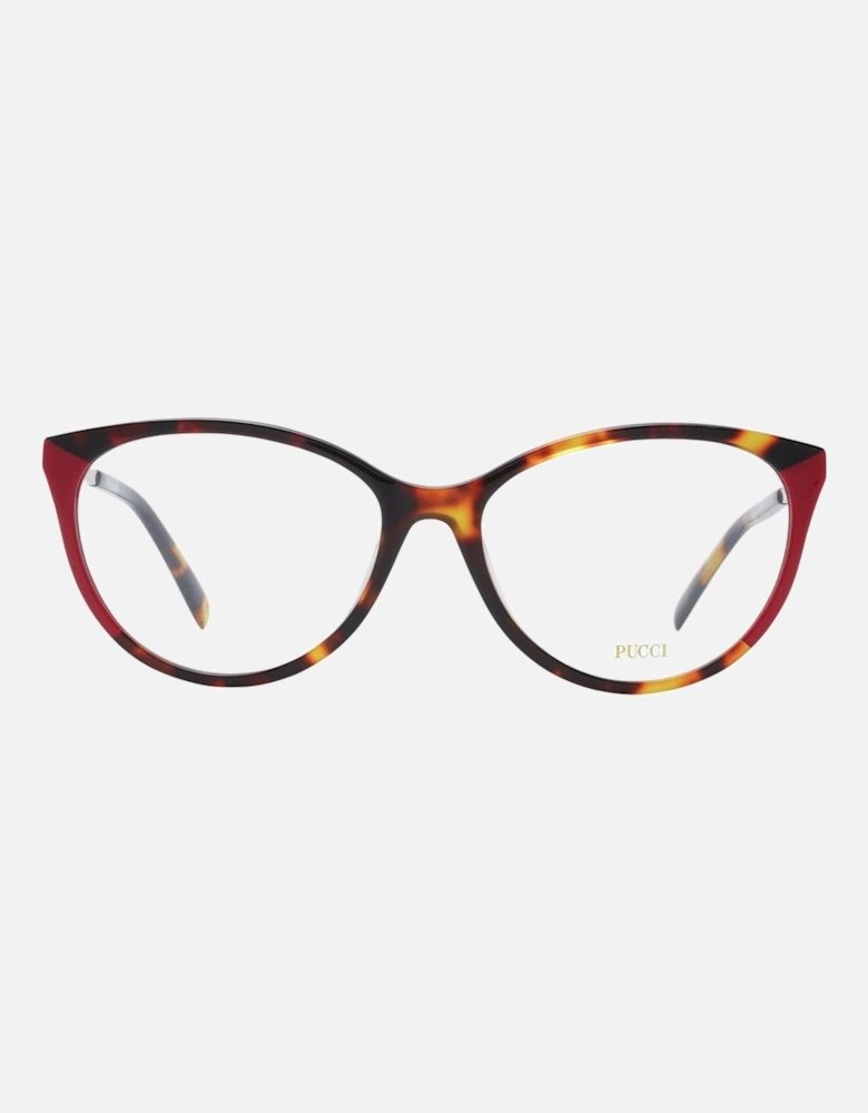 Cat Eye Full-Rim Plastic Sunglasses Women - Red Frames