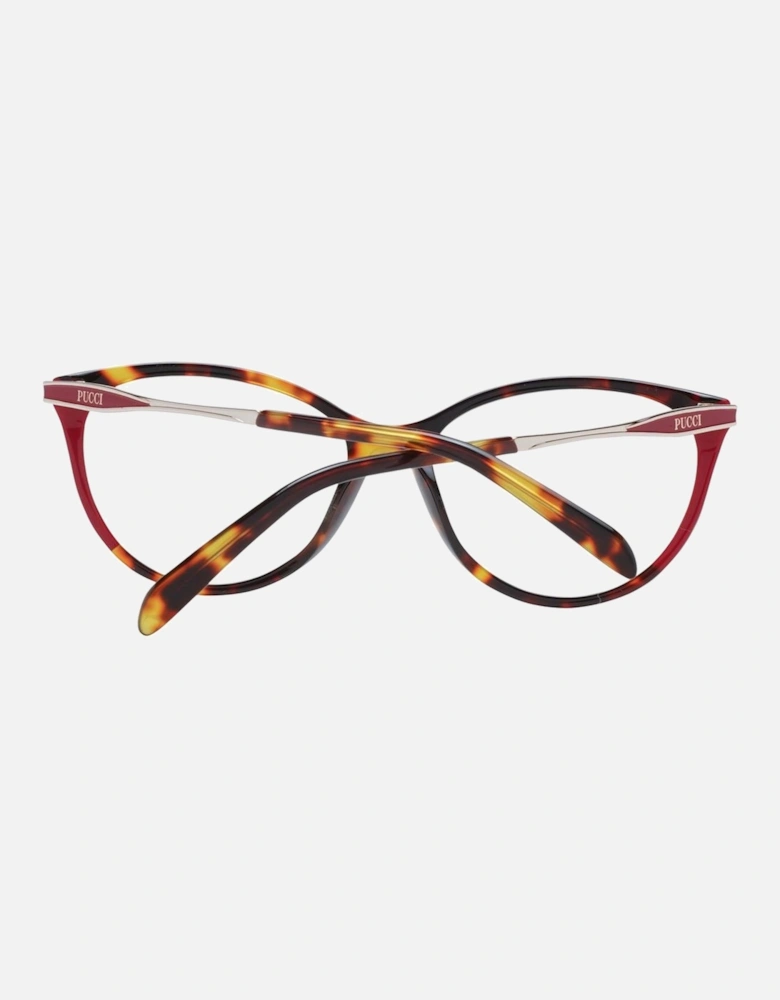 Cat Eye Full-Rim Plastic Sunglasses Women - Red Frames