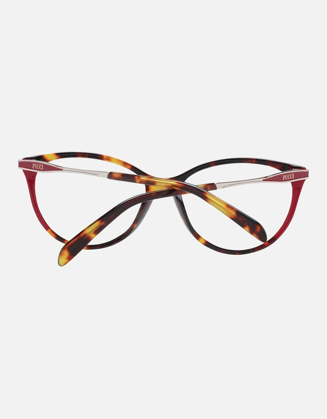 Cat Eye Full-Rim Plastic Sunglasses Women - Red Frames