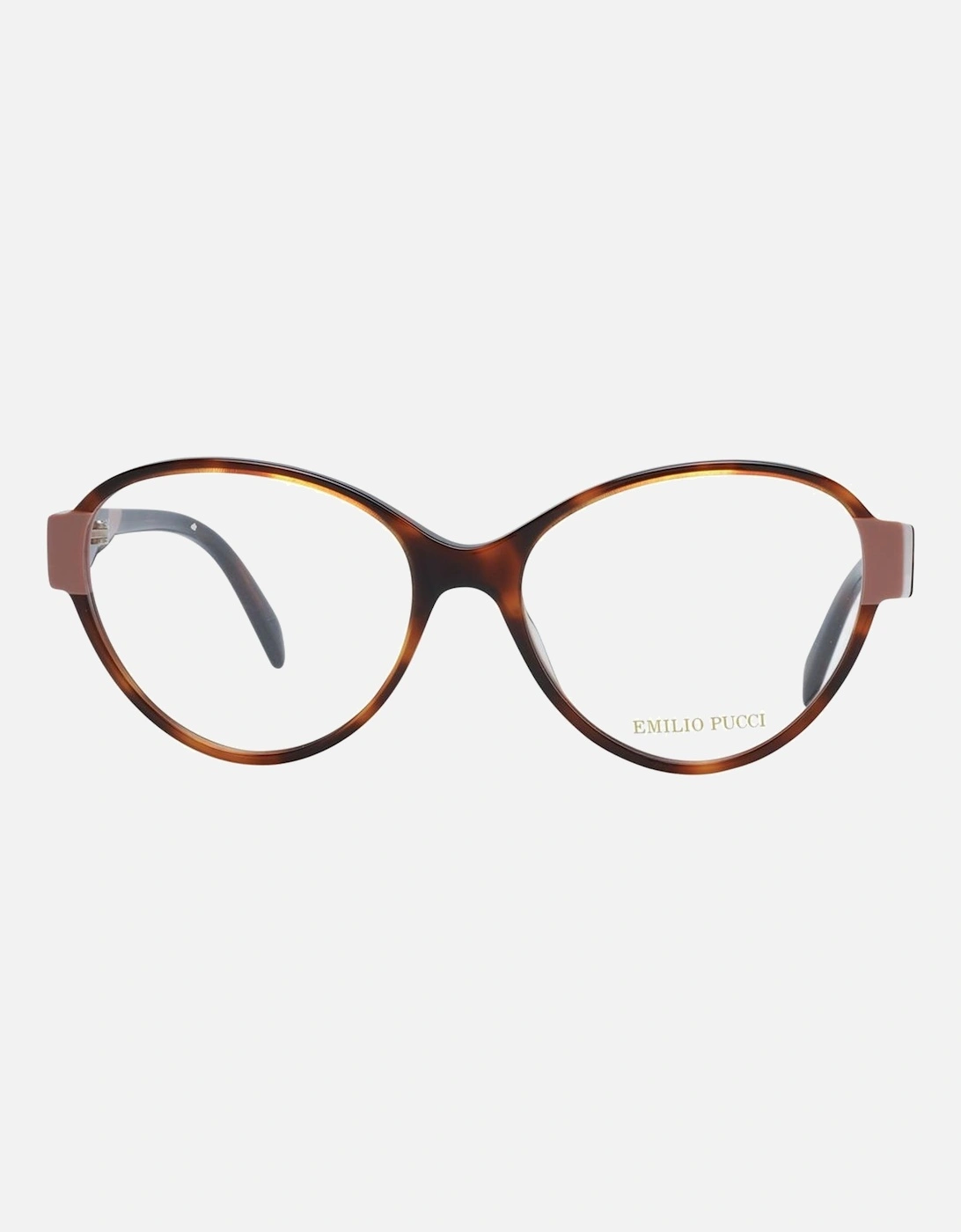 Butterfly Full-Rim Plastic Frame Glasses Women - Brown
