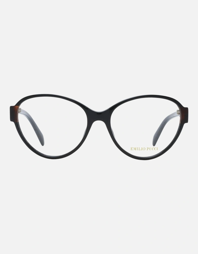 Full-Rim Butterfly Plastic Sunglasses with Demo Lenses Women - Black