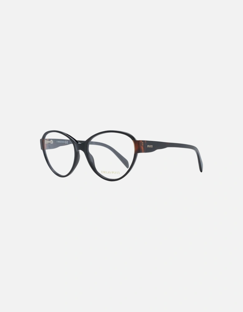 Full-Rim Butterfly Plastic Sunglasses with Demo Lenses Women - Black