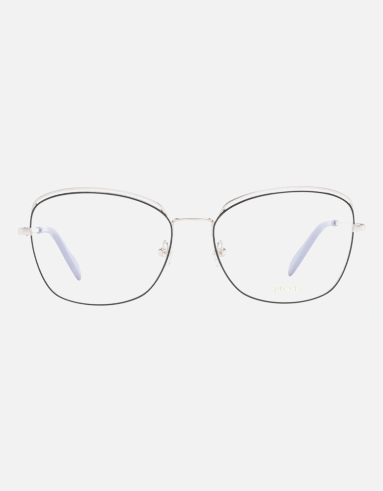 Square Full-Rim Metal Frame Sunglasses Women - Black