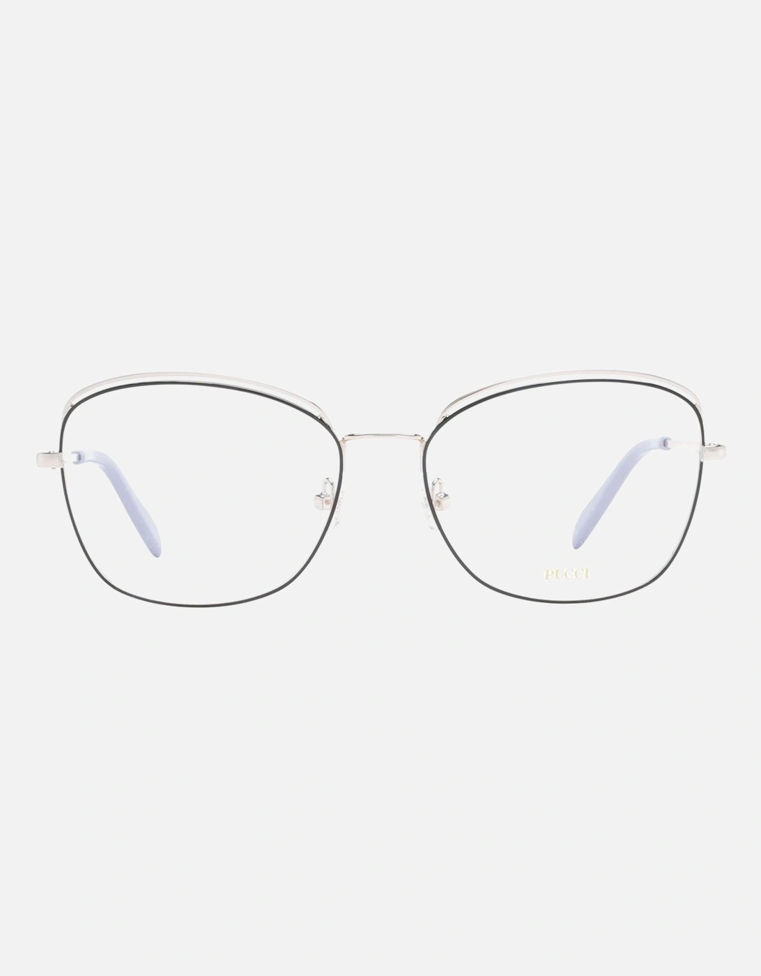 Square Full-Rim Metal Frame Sunglasses Women - Black