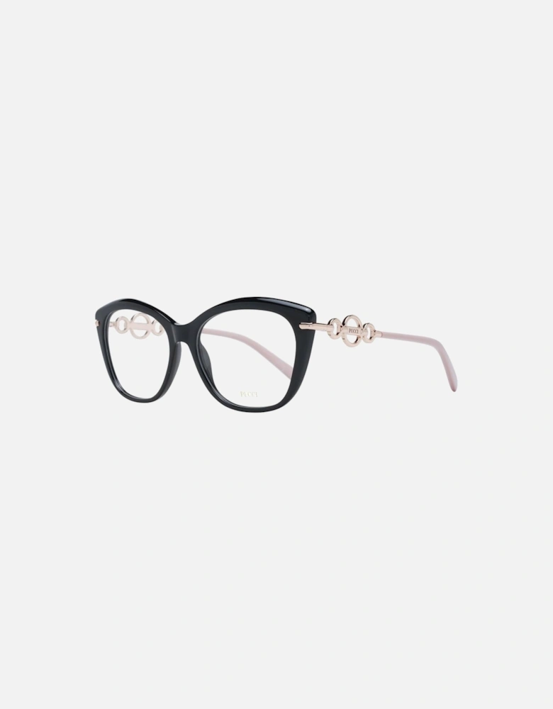 Square Full-Rim Plastic Frame Sunglasses Women - Black