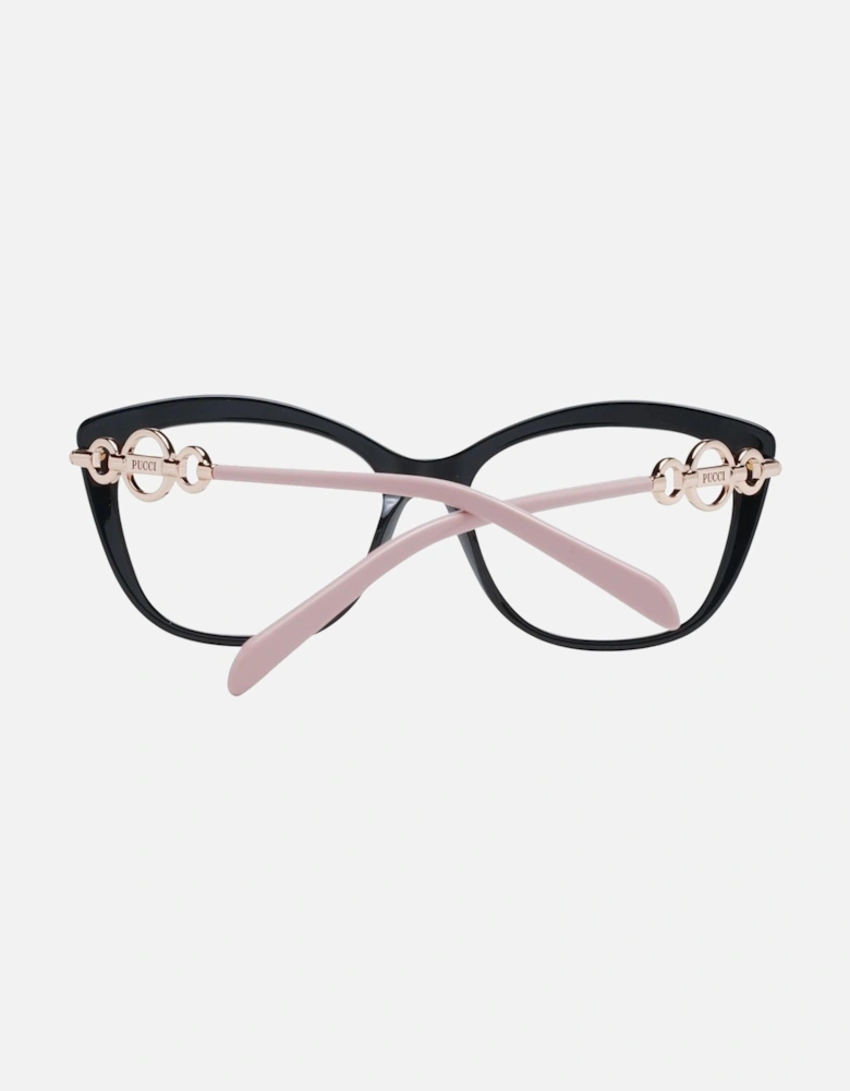 Square Full-Rim Plastic Frame Sunglasses Women - Black