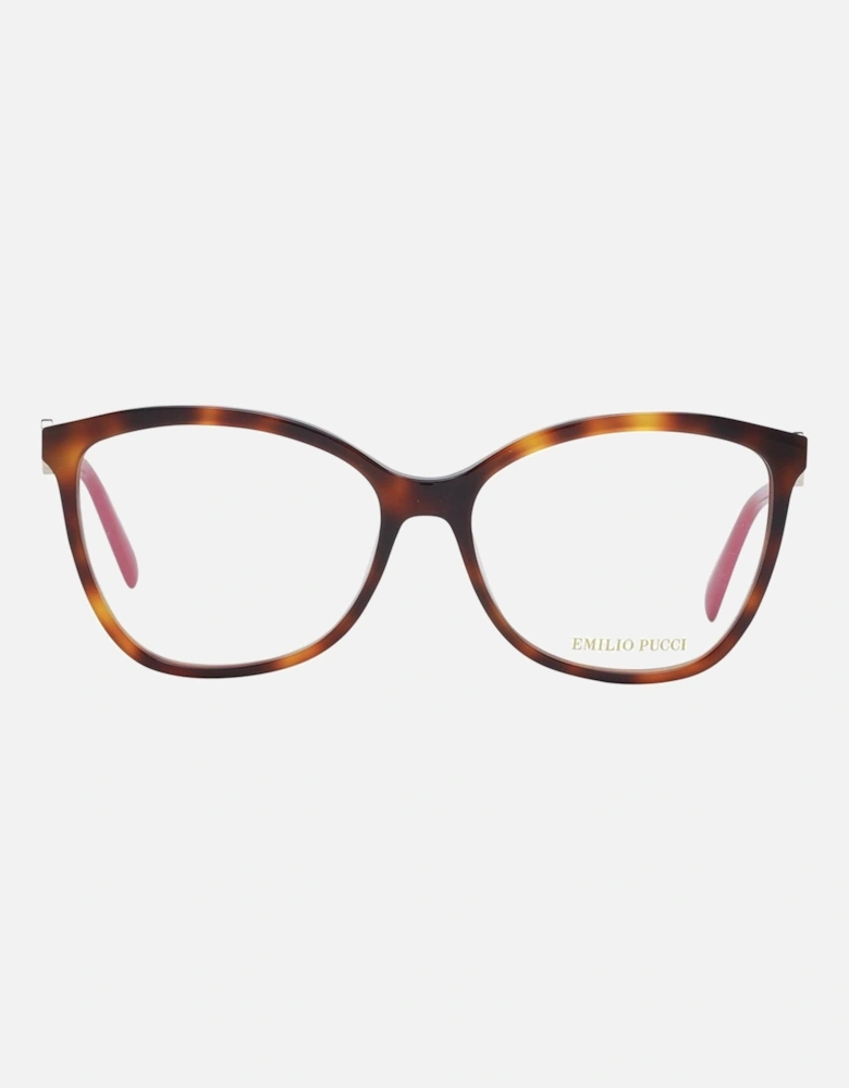 Cat Eye Full-Rim Plastic Sunglasses Women - Brown Frames