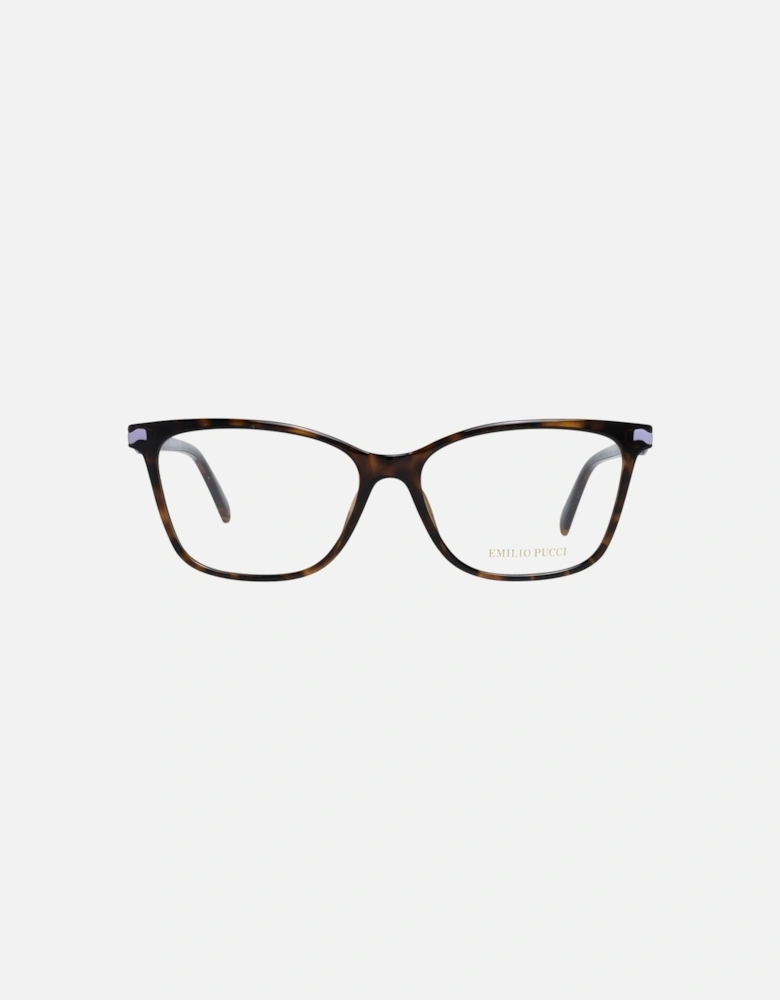 Full-Rim Plastic Frame Sunglasses with Branded Case Women - Brown