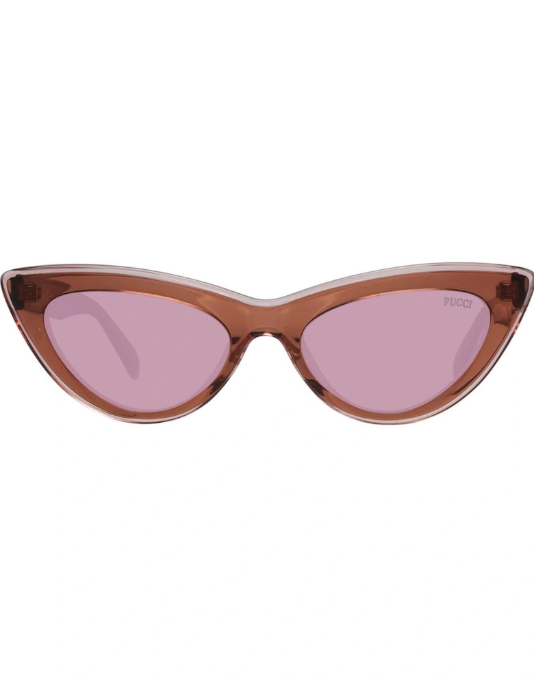 Cat Eye Full-Rim Gradient Sunglasses Women - Brown