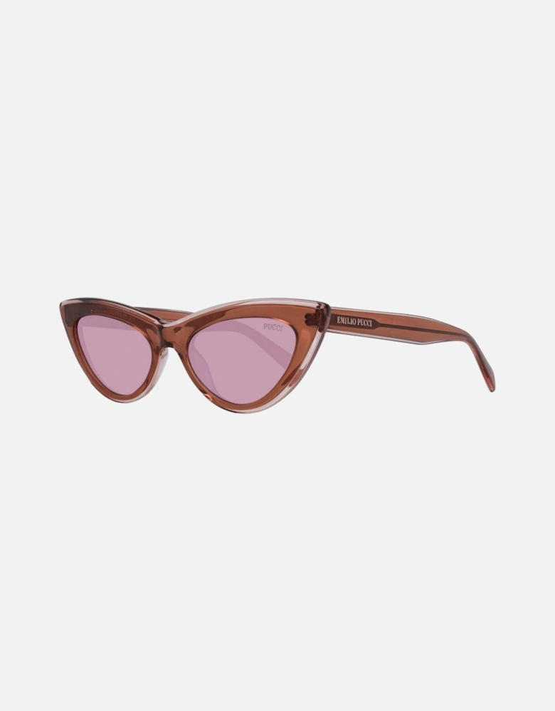 Cat Eye Full-Rim Gradient Sunglasses Women - Brown